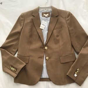 J Crew Factory Camel Blazer